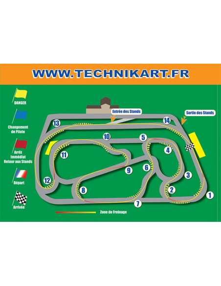 Karting Technikart - St Pierre sur Dives - VENDEUVRE