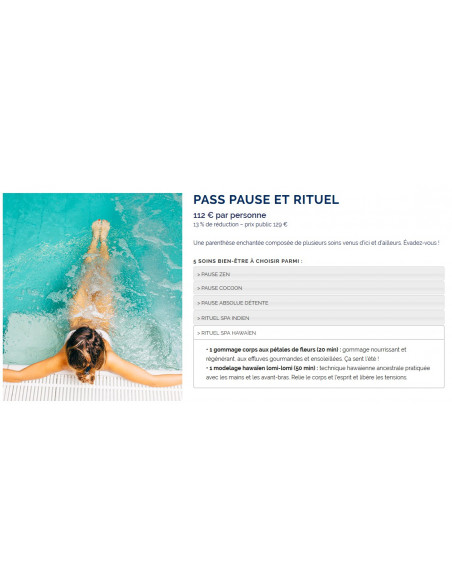 VALDYS SPA - Pass Journée Thalasso