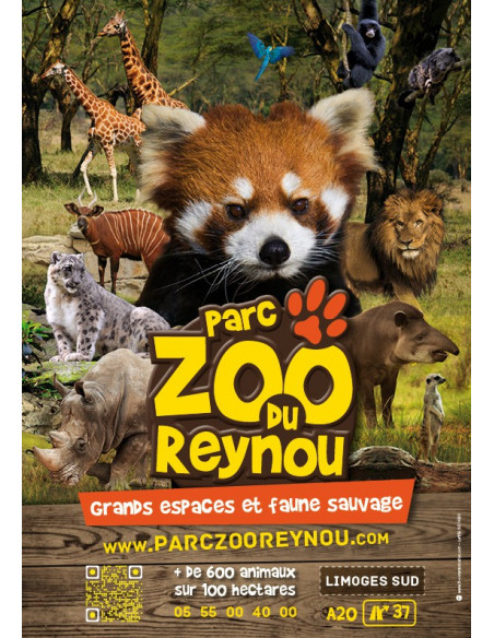 Parc Zoo du Reynou - Le Vigen (87) Nouvelle Aquitaine