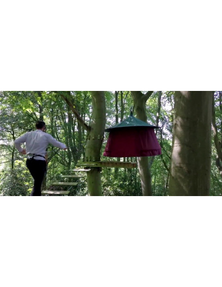 Nuit insolite en Tente Suspendue - Woody Park - Fécamp - (76)